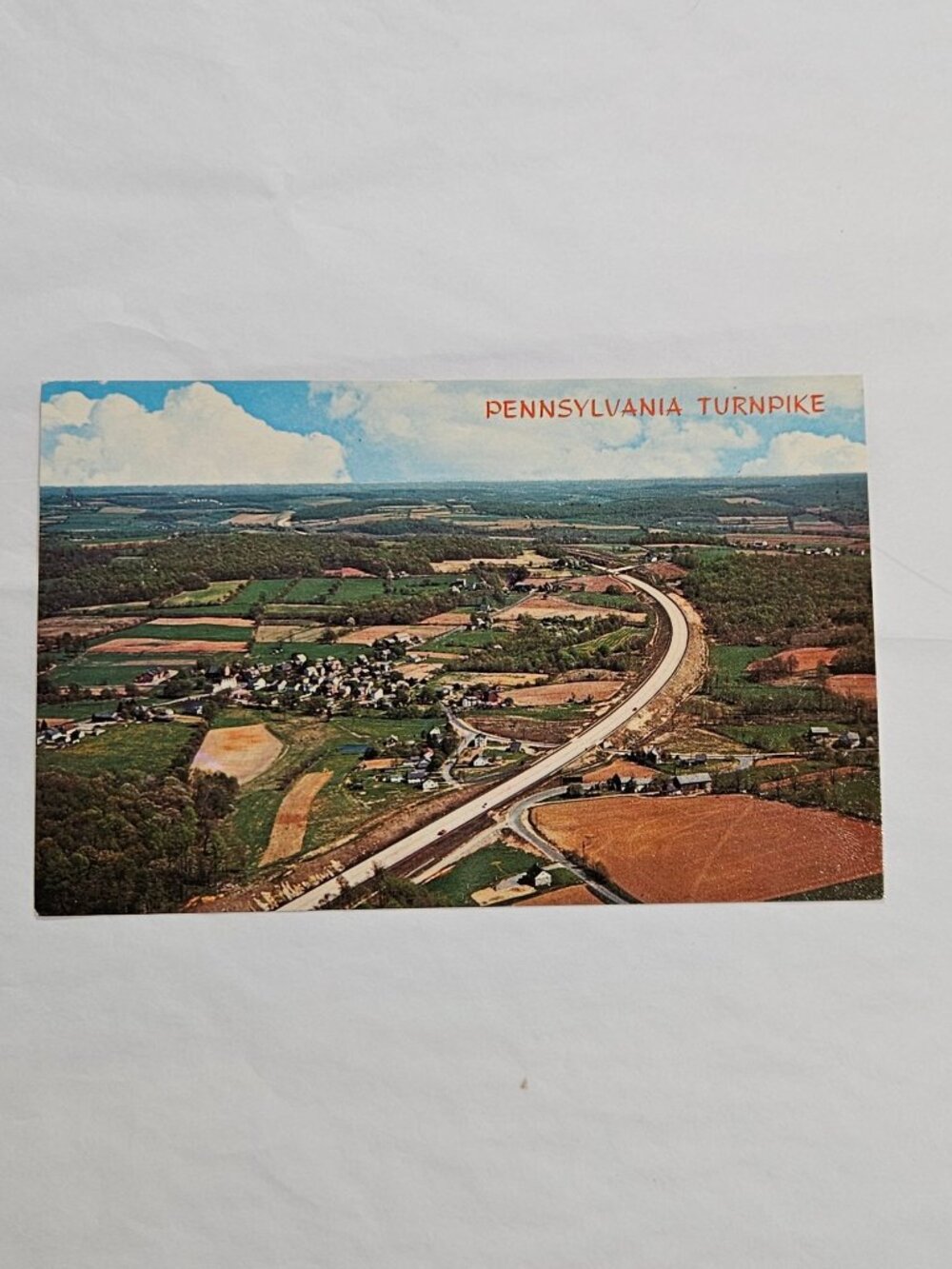 Pennsylvania Turnpike One of the World's Most Scenic Highways Postcard